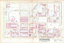 Plate 010, Philadelphia 1886 West - Wards 24 and 27